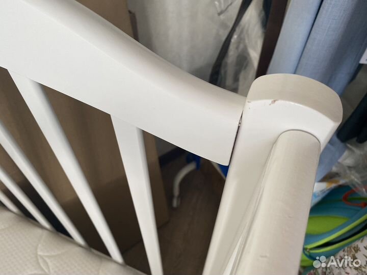 Детская кроватка Лель с поперечным маятником