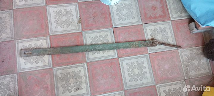 Старинный притвор для калитки метал. кованный