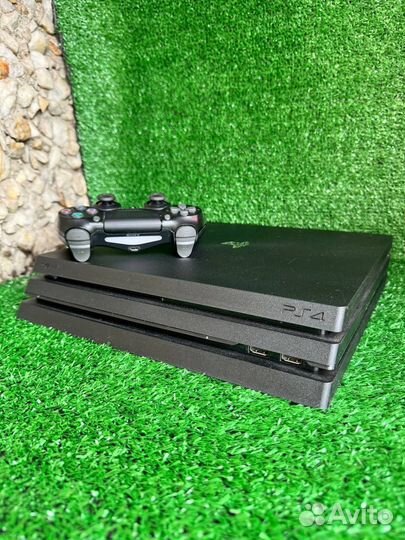 Sony Playstation 4 PRO 1TB прошитая GoldHen + игры