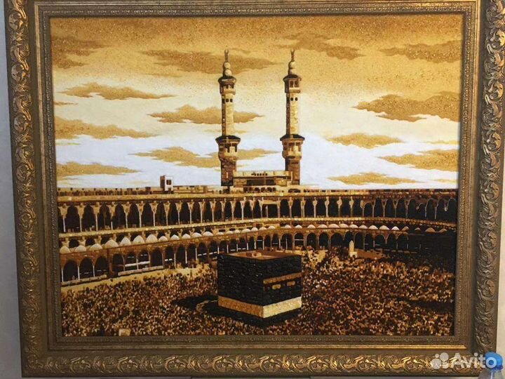 Картина из янтаря