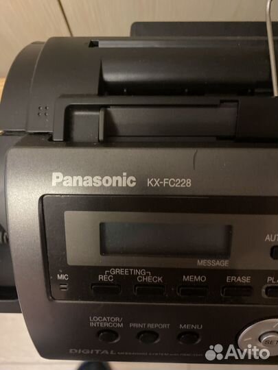 Факс panasonic KX-FC228