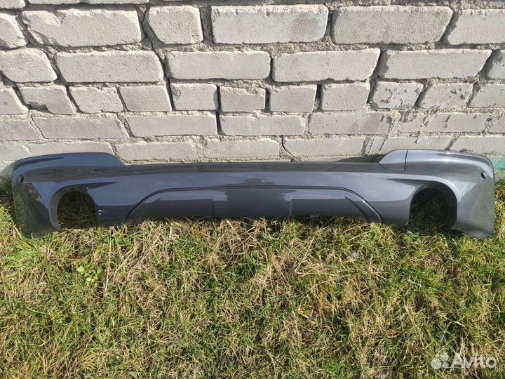 Накладка на задний бампер BMW X3 G01