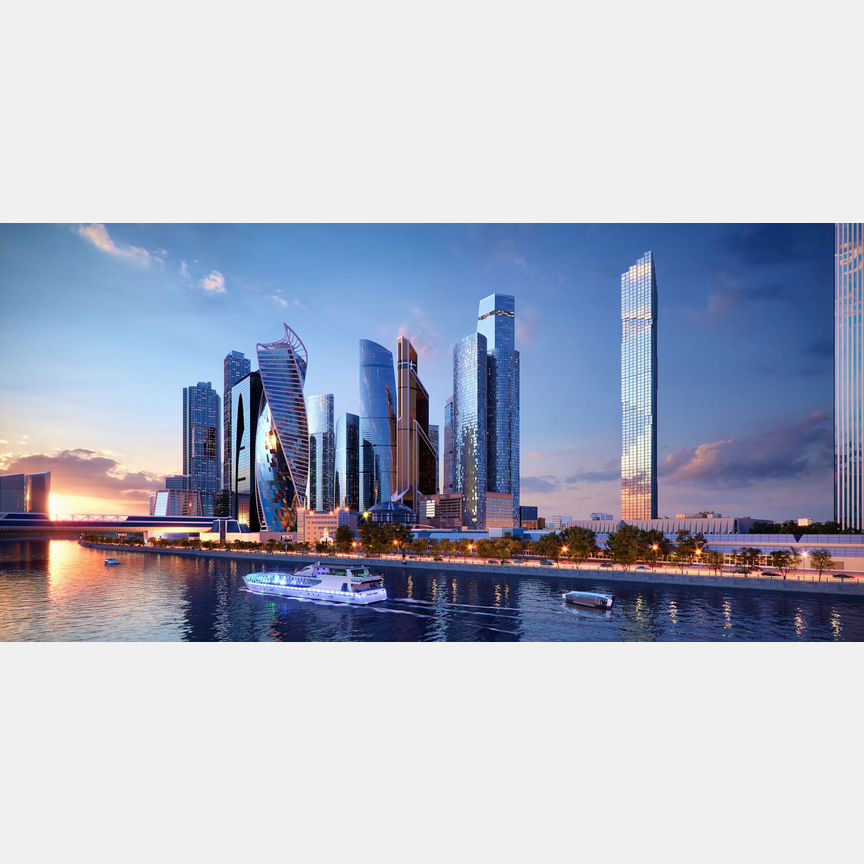 4-к. квартира, 158,7 м², 67/85 эт.