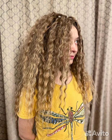 Косы (любые), кудри, твисты