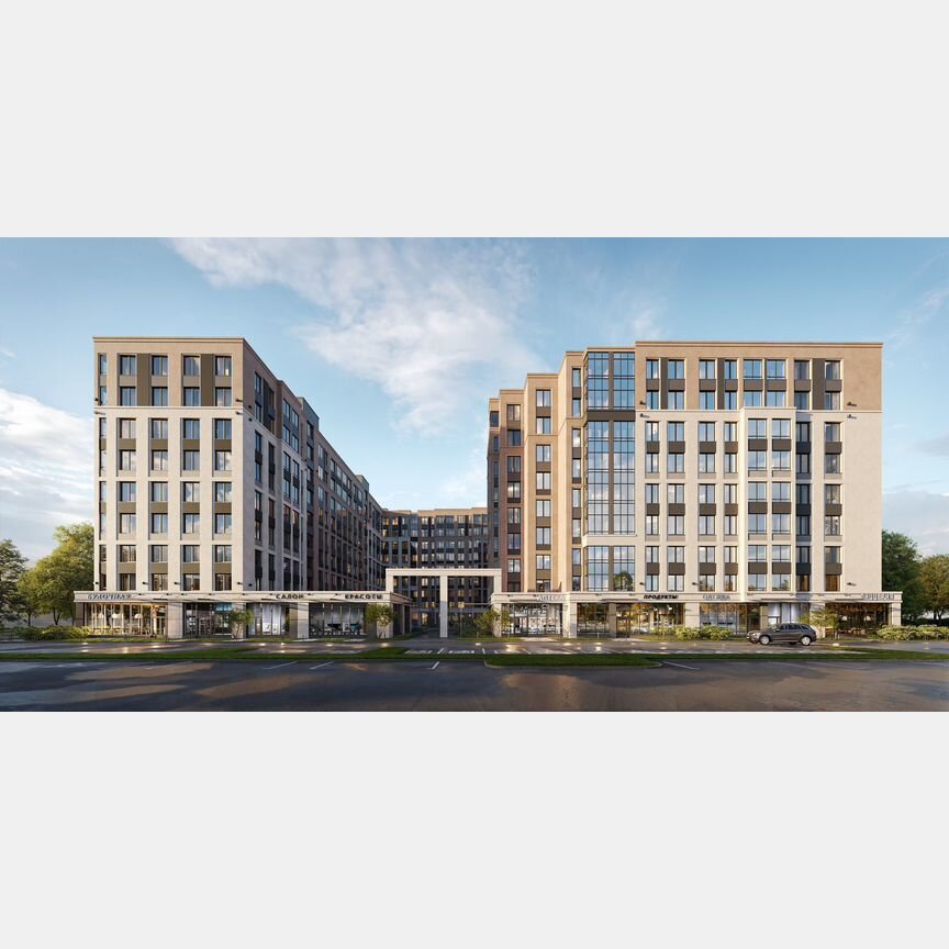 1-к. квартира, 40,3 м², 2/9 эт.