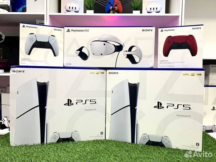 Sony PS5 Slim Новая/Гарантия/Игры в подарок