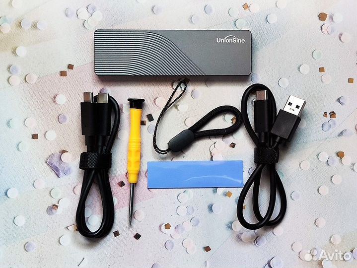 Внешний корпус для SSD M.2 NVMe + SATA