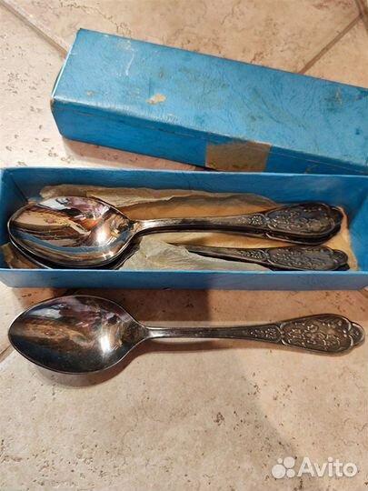 Ложки мельхиор СССР