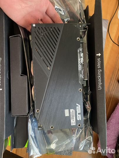 Видеокарта Asus dual GTX1660-6G-EVO