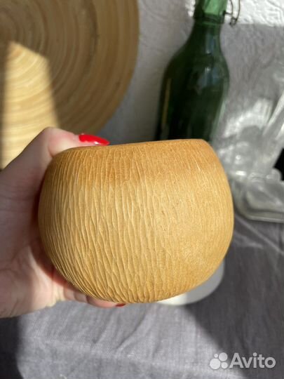 Керамическая баночка ручной работы