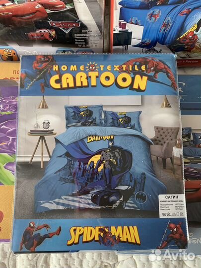 Детское постельное белье (новое)