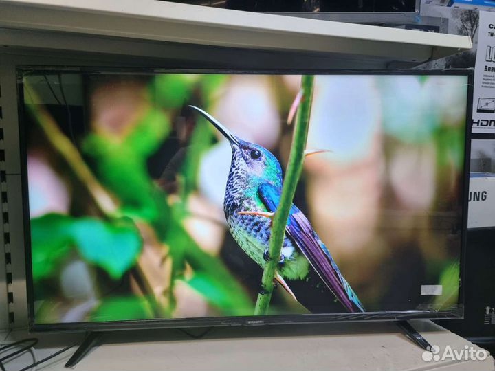 Новый телевизор 109 см 4к SMART Android 11