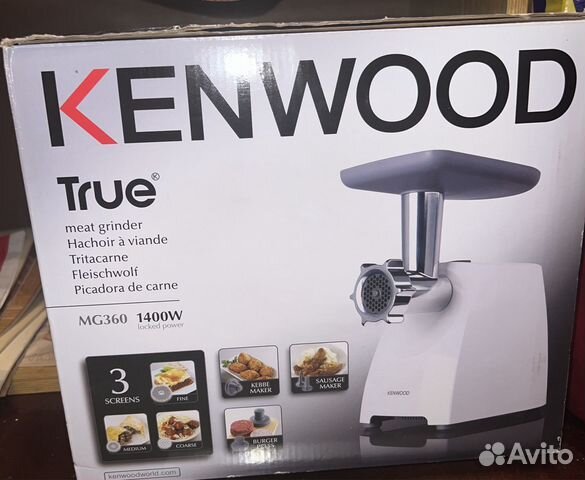 Мясорубка kenwood mg360