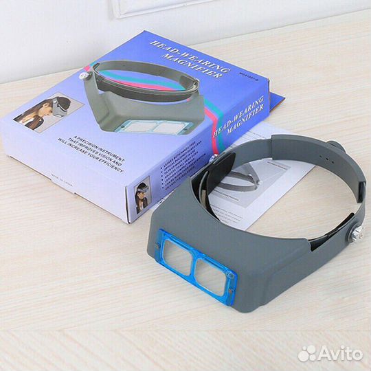 Очки-лупа козырек