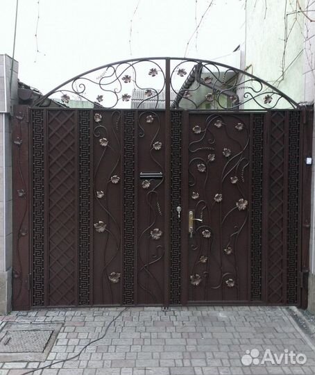 Кованые ворота