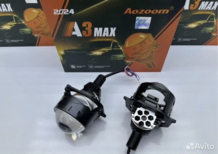 BI-LED Светодиодные линзы aozoom A3 MAX 3.0