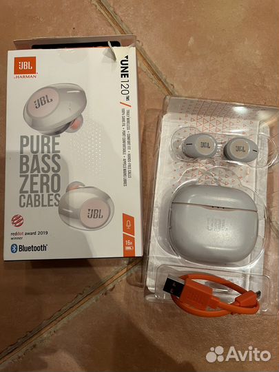 Беспроводные наушники jbl tune 120 tws