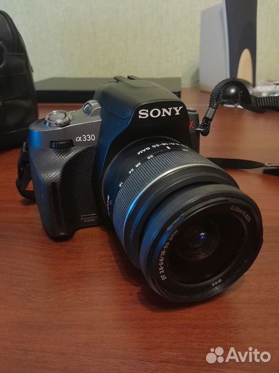 Зеркальный фотоаппарат sony alpha 330