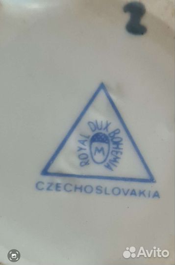 Ваза винтажная royal dux bohemia