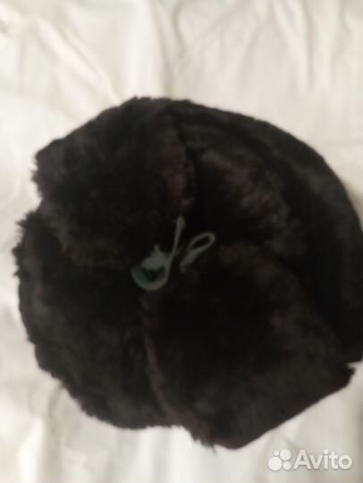 Мужская зимняя шапка из мутона 58 размер