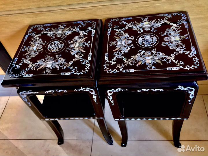 Столики/Дерево/Перламутр/60-е гг./Вьетнам