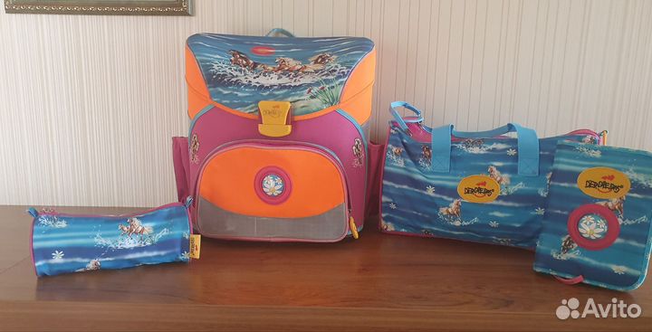 Ортопедический ранец Derdiedas+спортивная сумка