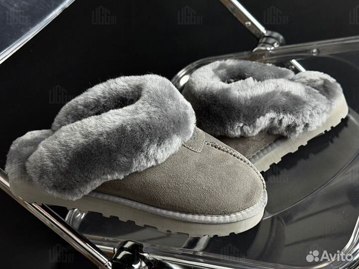 Тапочки Угги Ugg Slippers Scufette Grey