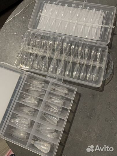 Верхние формы для наращивания и гелевые типсы