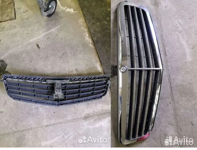 Решетка радиатора Mercedes-Benz w204