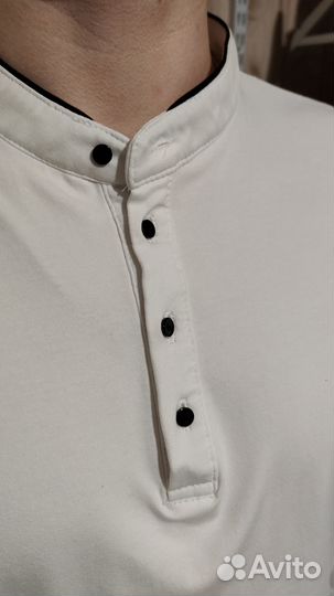 Рубашка белая трикотаж (китай)