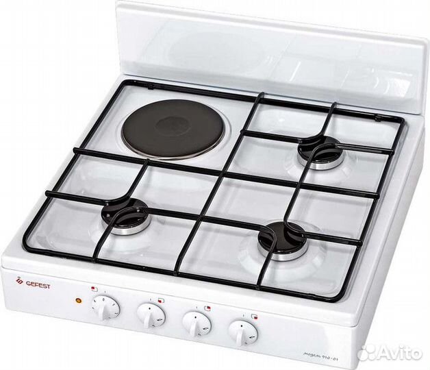 Настольная газоэлектрическая плита gefest пгэ 910