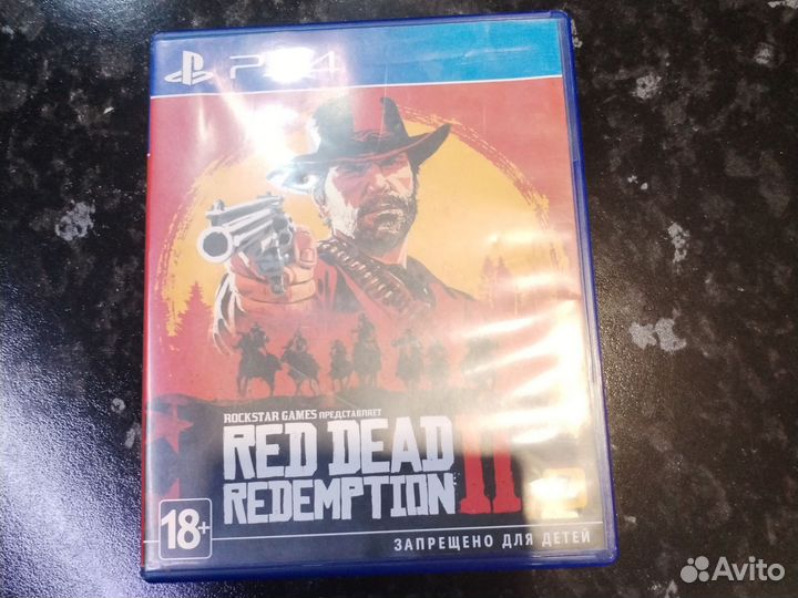 Диски на ps4 рдр2