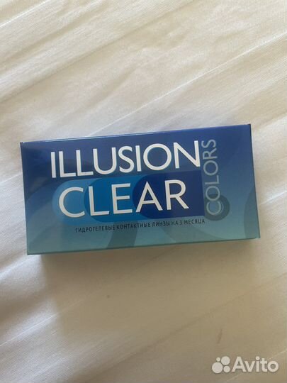 Линзы контактные -6 3 месячные