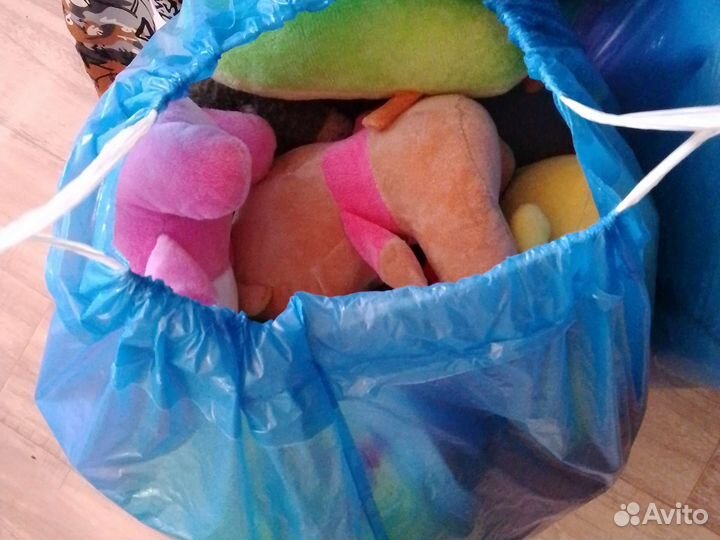 Мягкие игрушки пакетом новые