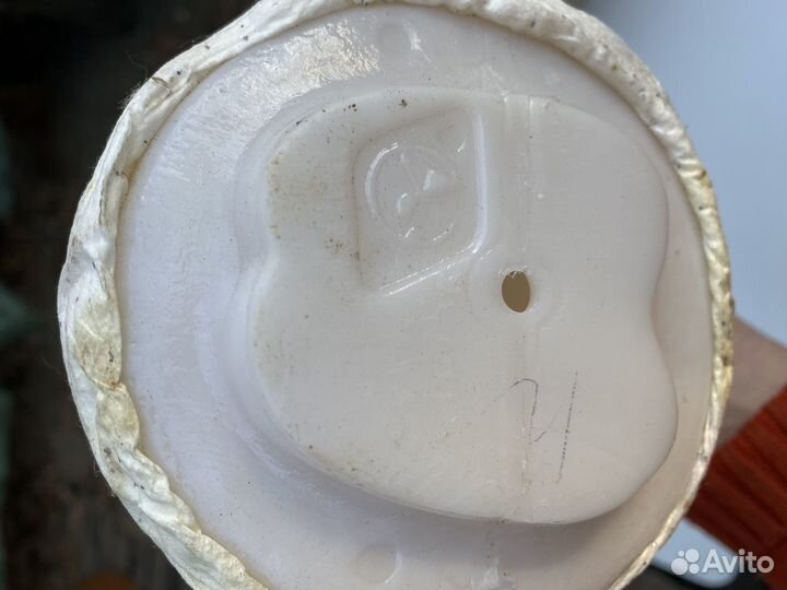 Дед мороз СССР, электрогирлянда и картонаж