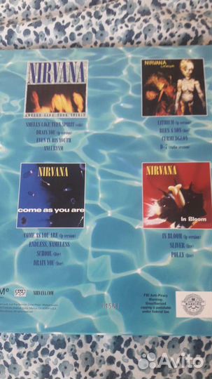 Nirvana nevermind singles box set