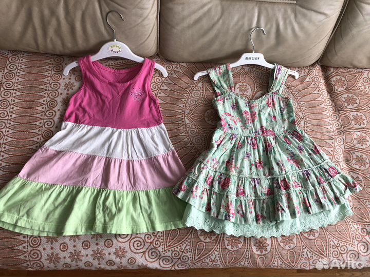 Большой пакет одежды и обуви для девочки 92-98