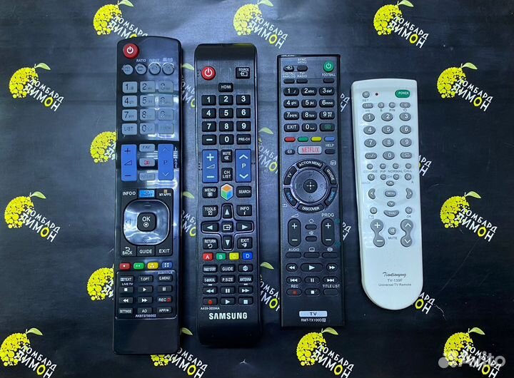Новые пульты Sony, LG, Samsung