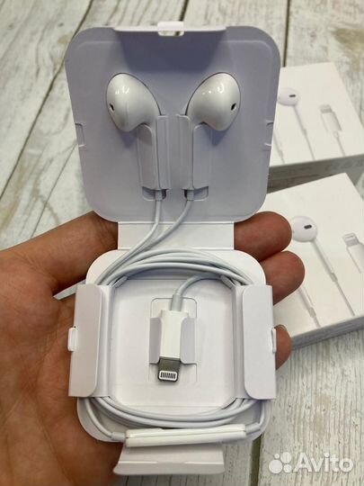 Наушники apple earpods lightning