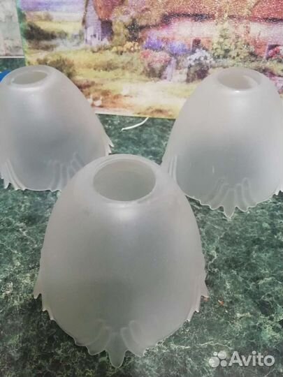 Плафоны для люстры стеклянные