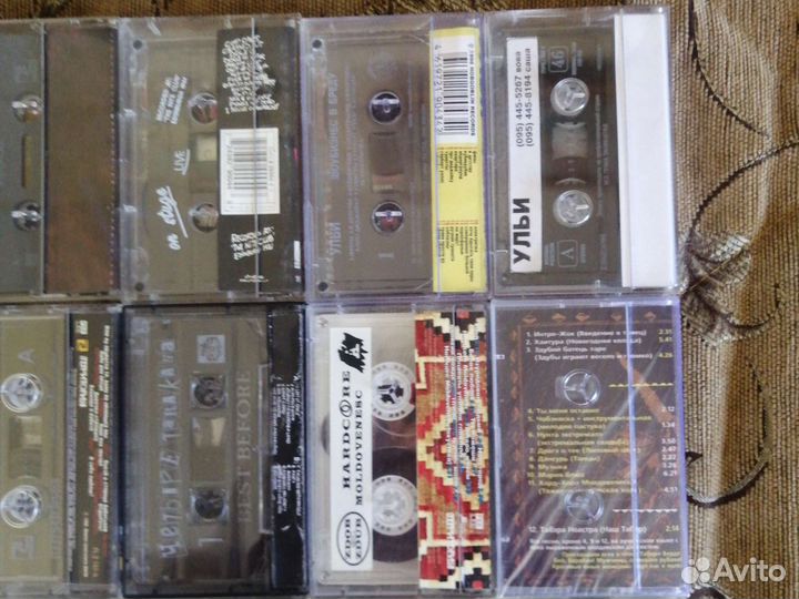 Аудиокассеты кассеты студийные