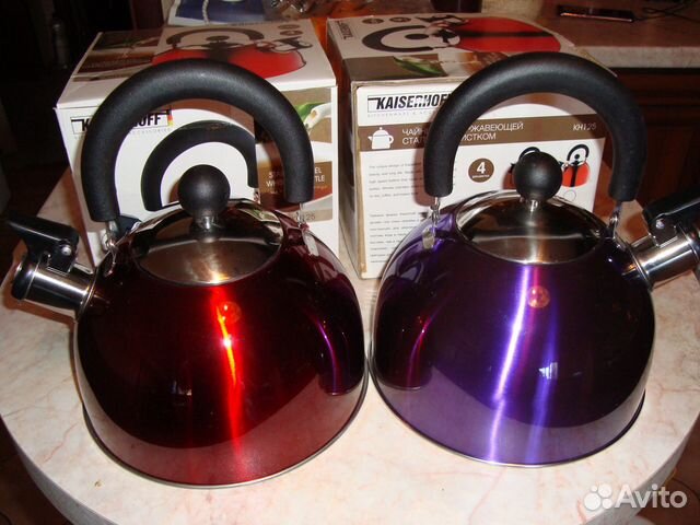 Чайник и заварник новые