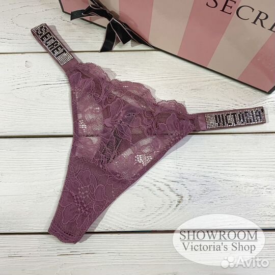 Трусики со стразами Victorias Secret