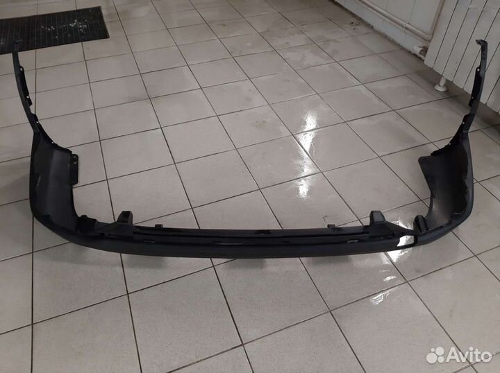 Юбка бампера задняя KIA Sorento 3 prime рестайлинг