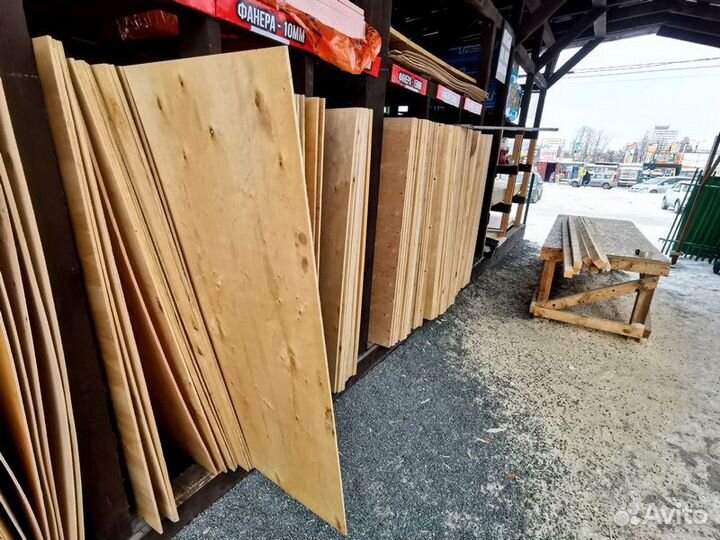 Фанера 12 мм сорт 4/4