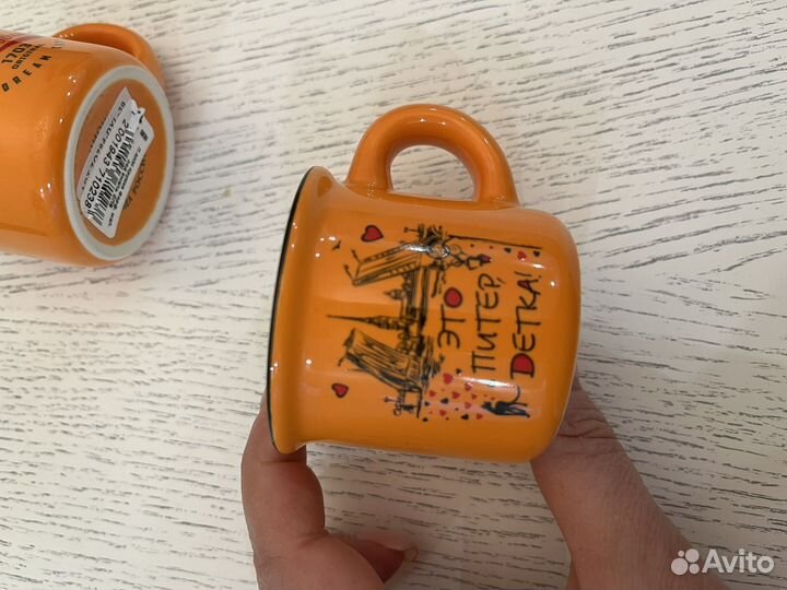 Кружки фарфоровые под эмаль