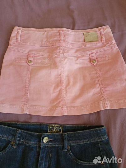 Юбка джинсовая