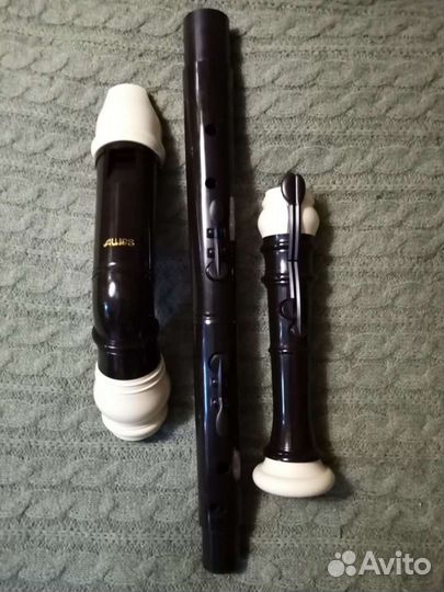 Басовая блокфлейта aulos symphony 521 новая