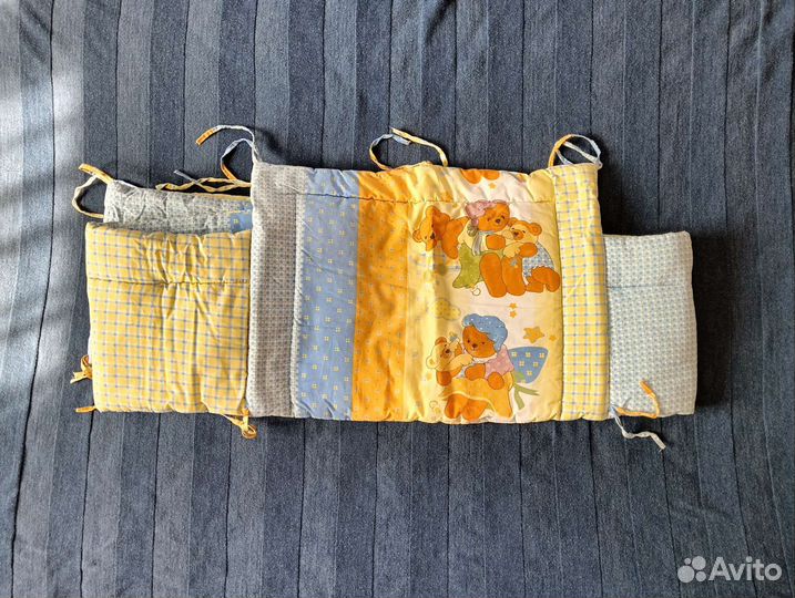 Бортики в детскую кроватку