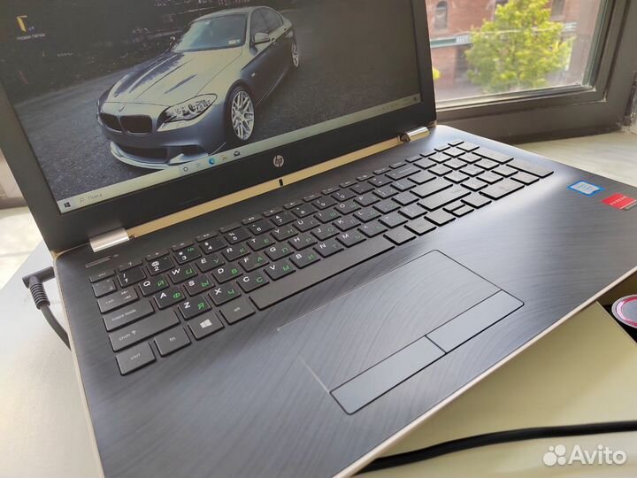 Ноутбук HP AMD A12 9720 FHD IPS дисплей 2020 год